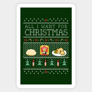Funny Latino Mexican Christmas Sticker